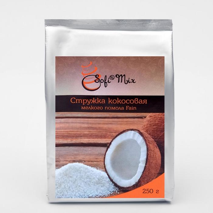 Стружка кокосовая Fine, 250 г
Стружка кокосовая Fine, 250 г