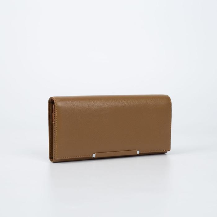 Кошелёк на магнитах, цвет коричневый
Кошелёк на магнитах, цвет коричневый