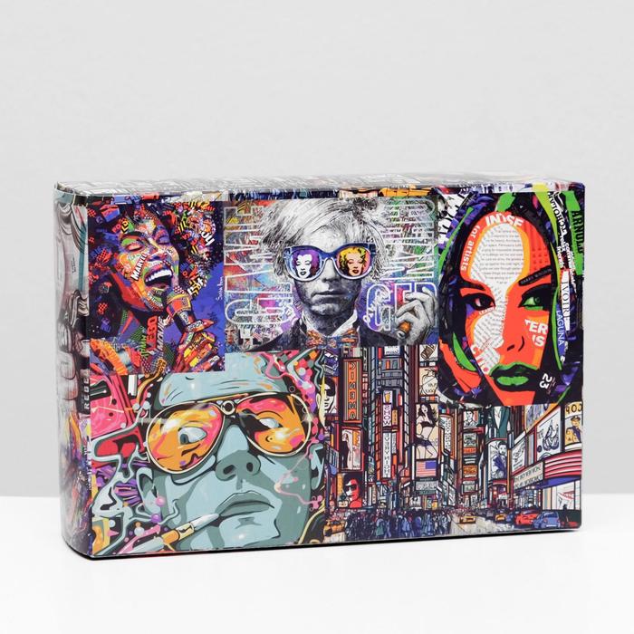 Коробка складная «Комиксы», 16 × 23 × 7,5 см
Коробка складная «Комиксы», 16 × 23 × 7,5 см