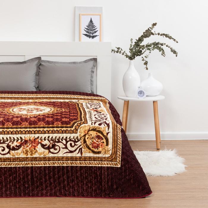 Покрывало 3D Marianna евро макси «Бордо» 225х245 см
Покрывало 3D Marianna евро макси «Бордо» 225х245 см