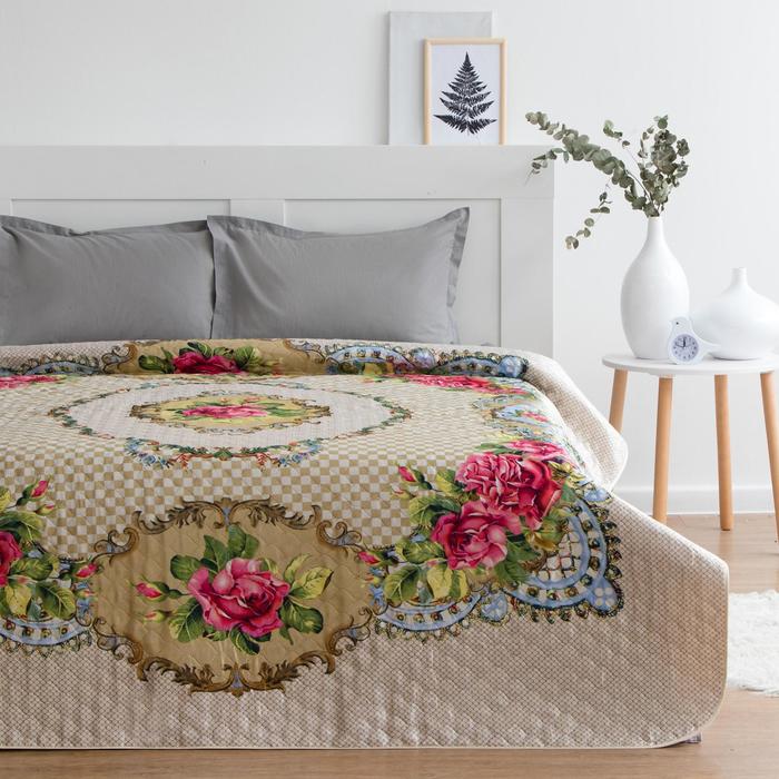 Покрывало 3D Marianna евро макси Олимпия 225х245 см 
Покрывало 3D Marianna евро макси Олимпия 225х245 см