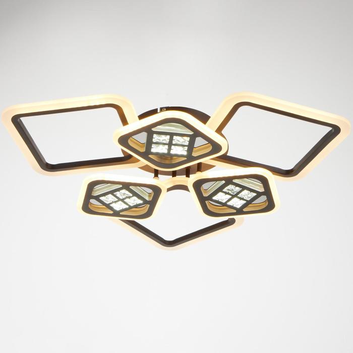 Люстра с ПДУ 1156/6CF LED 144Вт 3000-6000К диммер кофе 78х78х10 см
Люстра с ПДУ 1156/6CF LED 144Вт 3000-6000К диммер кофе 78х78х10 см