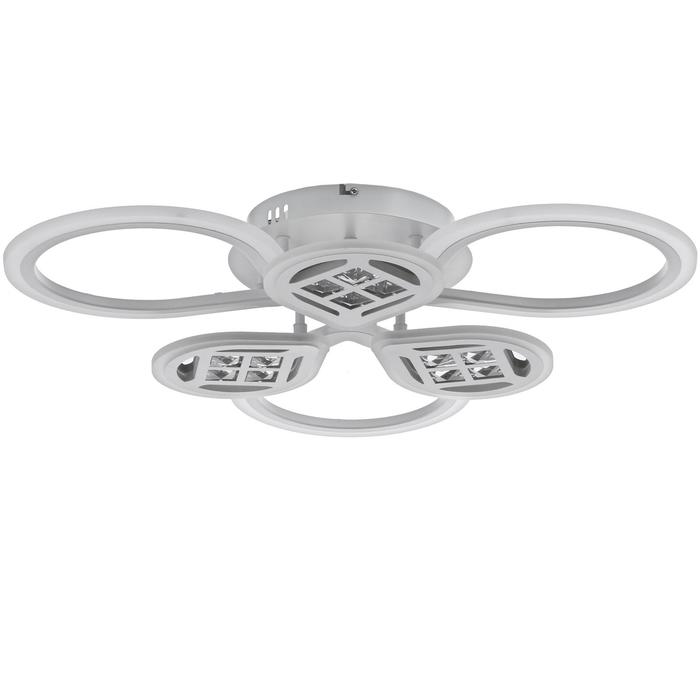 Люстра с ПДУ 1161/6WT LED 114Вт 3000-6000К диммер белый 65х45х10 см
Люстра с ПДУ 1161/6WT LED 114Вт 3000-6000К диммер белый 65х45х10 см