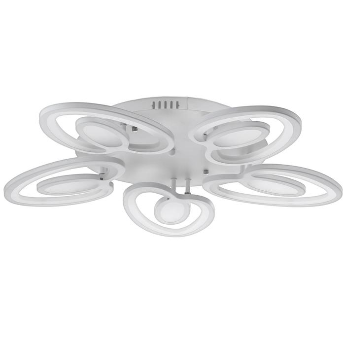 Люстра 1094/5WT LED 80Вт 3000-6000K диммер белый 55х55 см
Люстра 1094/5WT LED 80Вт 3000-6000K диммер белый 55х55 см