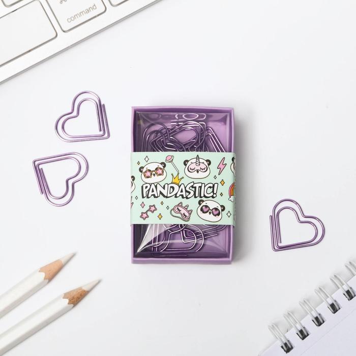 Набор фигурных скрепок Pandastic, 12 шт
Набор фигурных скрепок Pandastic, 12 шт