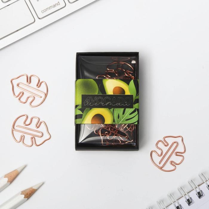 Набор фигурных скрепок «Авокадо», 12 шт
Набор фигурных скрепок «Авокадо», 12 шт