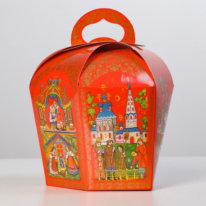 Коробка для кулича "Палех красный" диаметр 13,4 см
Коробка для кулича "Палех красный" диаметр 13,4 см