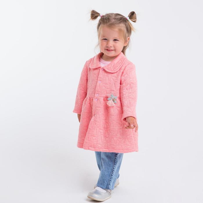 Жакет для девочки, цвет коралл, рост 80 см
Жакет для девочки, цвет коралл, рост 80 см