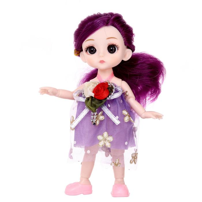 Кукла шарнирная «Стеша» в платье, МИКС
Кукла шарнирная «Стеша» в платье, МИКС