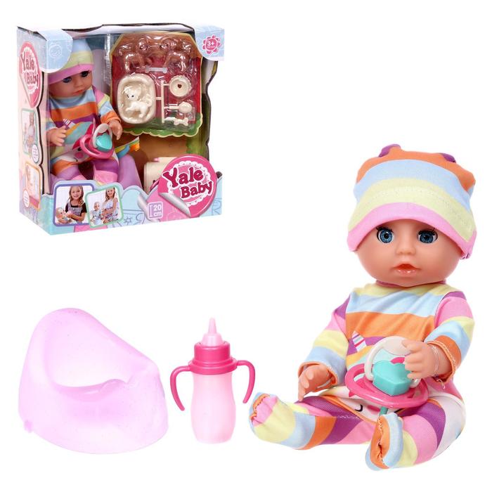 Пупс функциональный «Мой Малыш» пьёт, писает, с аксессуарами
Пупс функциональный «Мой Малыш» пьёт, писает, с аксессуарами