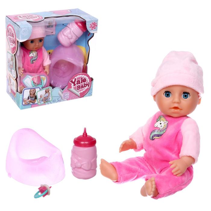 Пупс функциональный «Мой Малыш» пьёт, писает, с аксессуарами
Пупс функциональный «Мой Малыш» пьёт, писает, с аксессуарами