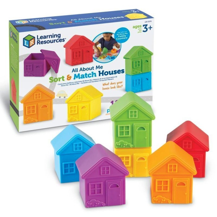 Развивающая игрушка «Домики для сортировки», 12 элементов
Развивающая игрушка «Домики для сортировки», 12 элементов