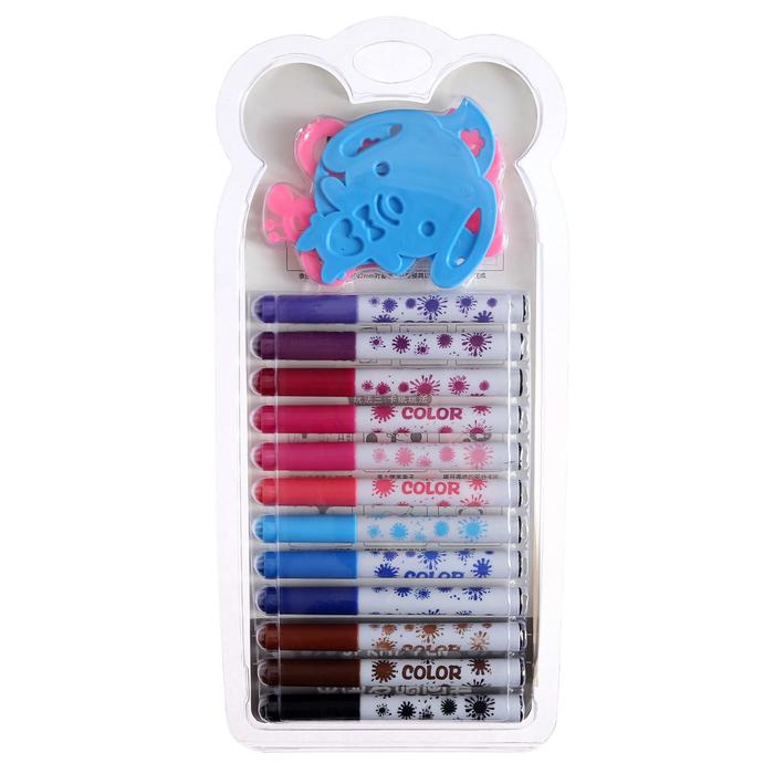 Фломастеры 24 цвета, BLOWPENS + 4 трафарета с распылителем, блистер
Фломастеры 24 цвета, BLOWPENS + 4 трафарета с распылителем, блистер