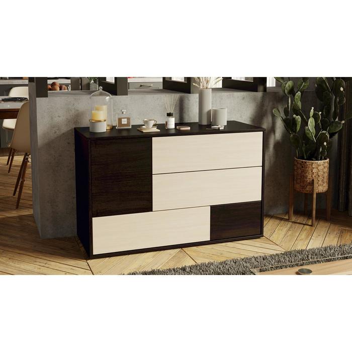 Комод Монтерей-2 690х448х1100 Венге цаво/Дуб молочный
Комод Монтерей-2 690х448х1100 Венге цаво/Дуб молочный