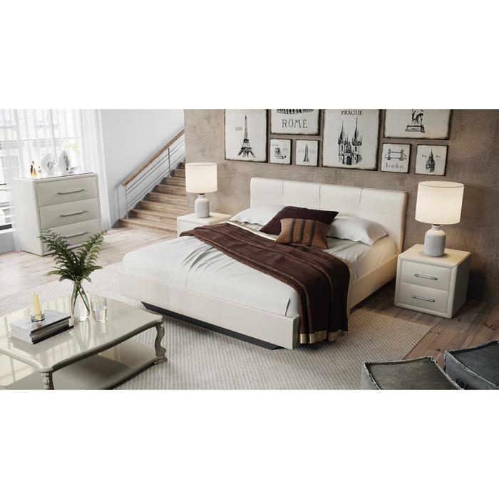 Кровать Элис с мягкой обивкой №1 1600х2000 Светлая
Кровать Элис с мягкой обивкой №1 1600х2000 Светлая