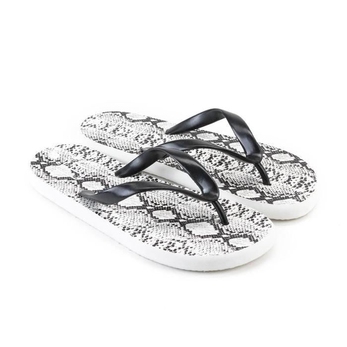 Сланцы женские SNAKE WHITE, цвет белый/чёрный, размер 40
Сланцы женские SNAKE WHITE, цвет белый/чёрный, размер 40