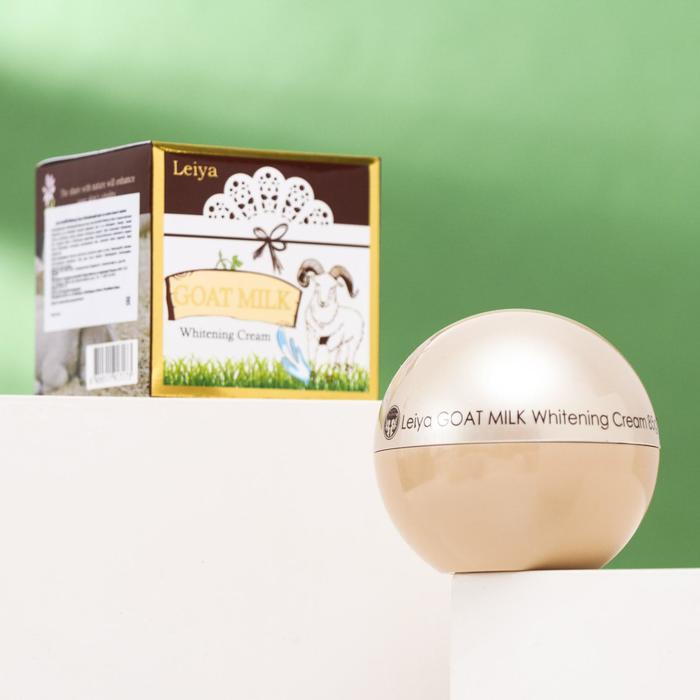 Отбеливающий Крем Leiya на основе козьего молока 85 мл.
Отбеливающий Крем Leiya на основе козьего молока 85 мл.