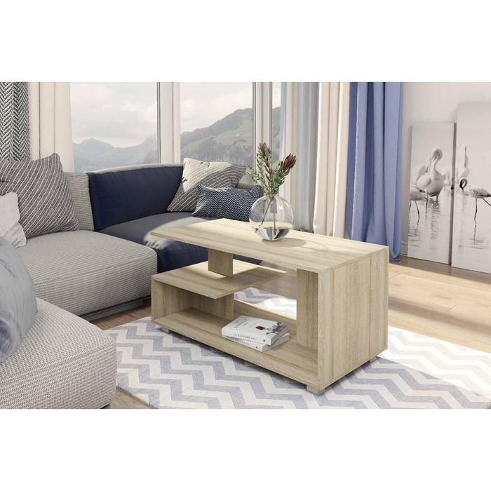Стол журнальный Каприз, 1000х500х494, Дуб сонома
Стол журнальный Каприз, 1000х500х494, Дуб сонома