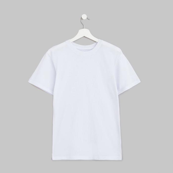 Футболка мужская однотонная, цвет белый, размер 54
Футболка мужская однотонная, цвет белый, размер 54