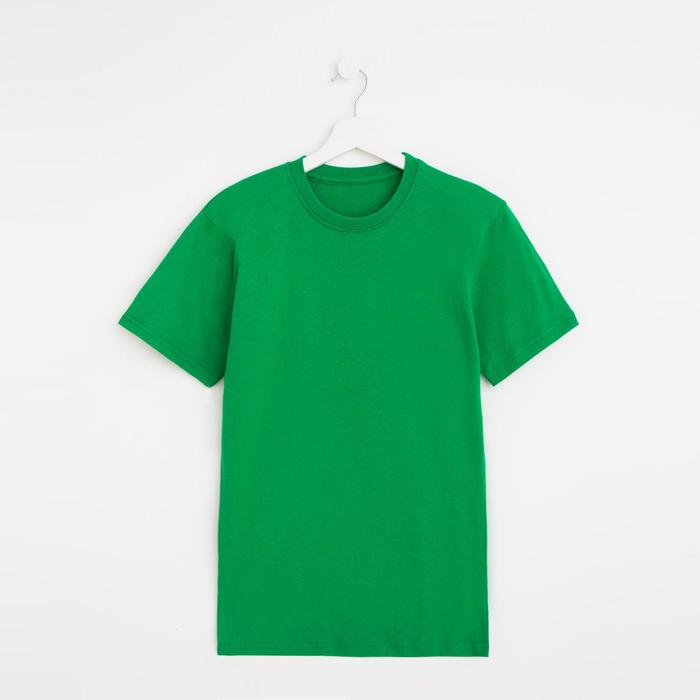 Футболка мужская, цвет зелёный МИКС, размер 50
Футболка мужская, цвет зелёный МИКС, размер 50