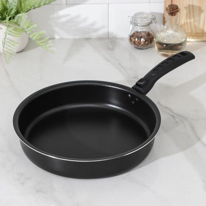 Сотейник VARI «Лучшая цена», d=26 см, антипригарное покрытие, съёмная ручка
Сотейник VARI «Лучшая цена», d=26 см, антипригарное покрытие, съёмная ручка