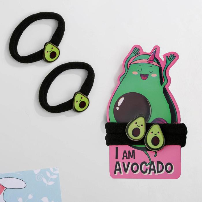 Резинки для волос «Авокадо», 2 шт.
Резинки для волос «Авокадо», 2 шт.