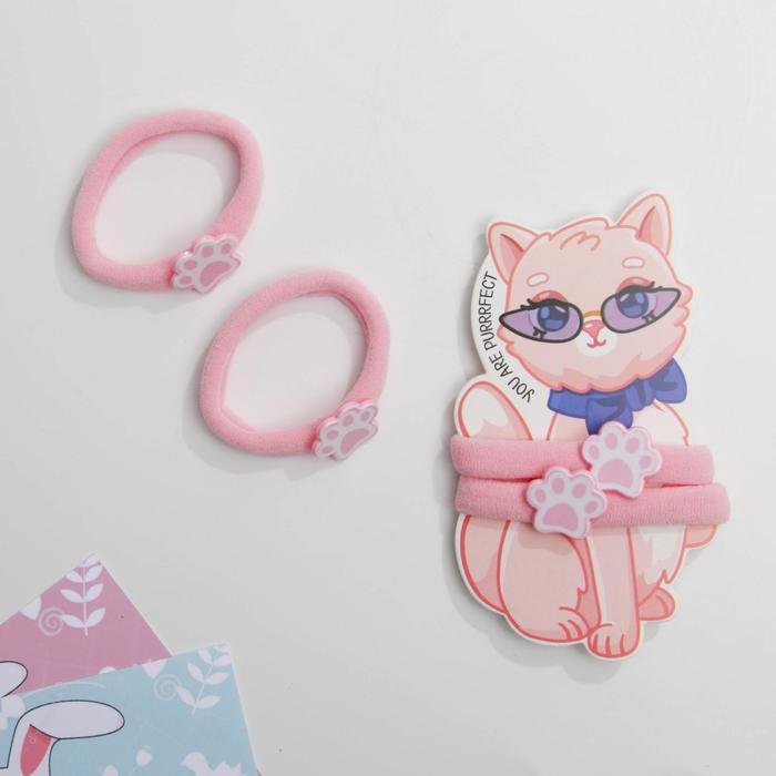 Резинки для волос «Кот», 2 шт.
Резинки для волос «Кот», 2 шт.