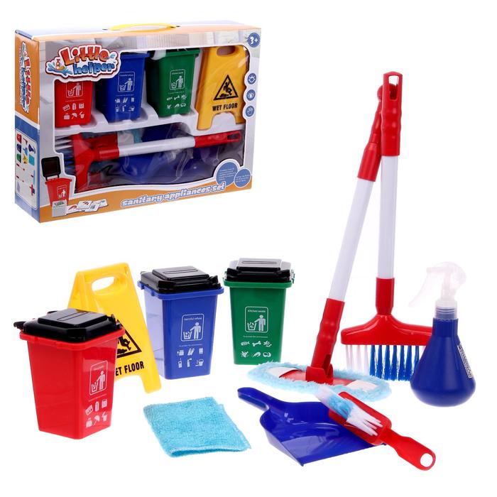 Игровой набор «Чистый дом», 11 предметов
Игровой набор «Чистый дом», 11 предметов