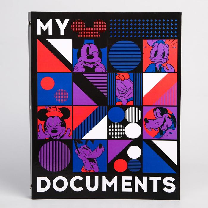 Папка для документов с файлами, А4, Микки Маус
Папка для документов с файлами, А4, Микки Маус