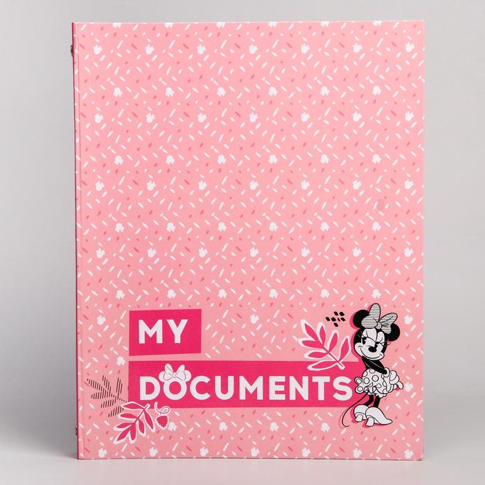 Папка для документов с файлами, А4, Минни Маус
Папка для документов с файлами, А4, Минни Маус