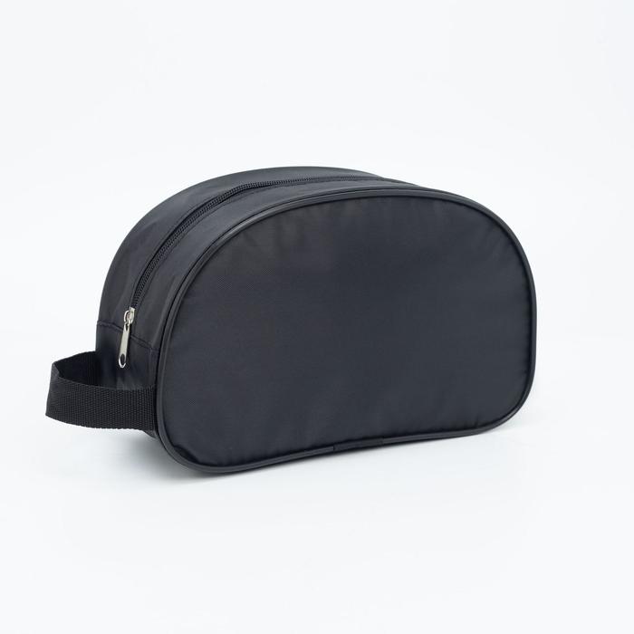 Косметичка на молнии, цвет чёрный
Косметичка на молнии, цвет чёрный