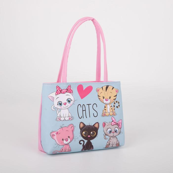 Сумка детская на молнии, цвет голубой
Сумка детская на молнии, цвет голубой