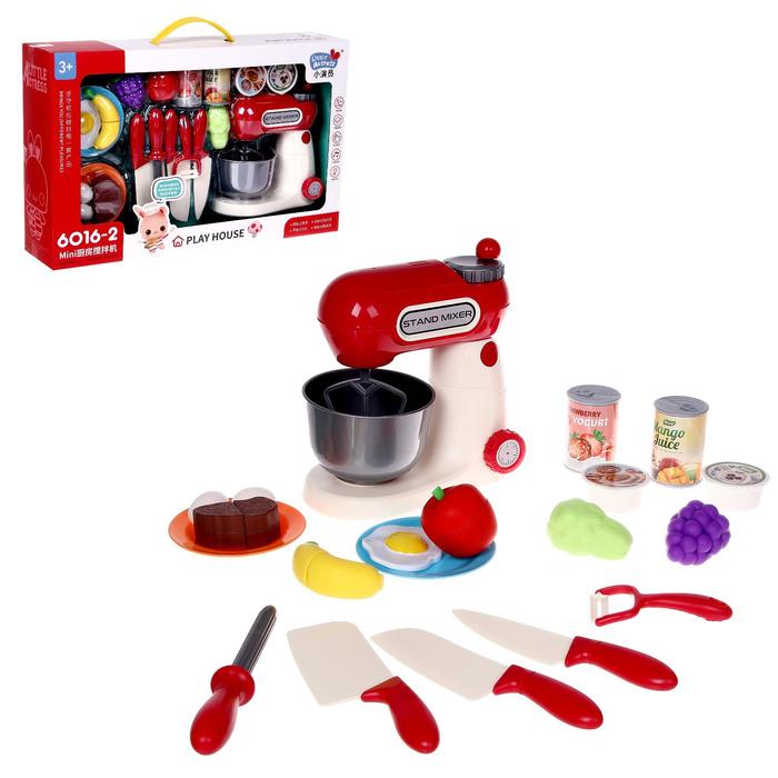 Игровой набор «Миксер», с продуктами, посудой
Игровой набор «Миксер», с продуктами, посудой