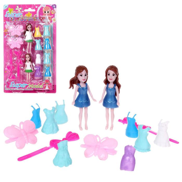 Кукла модная «Лера» 2 шт., с аксессуарами, МИКС
Кукла модная «Лера» 2 шт., с аксессуарами, МИКС