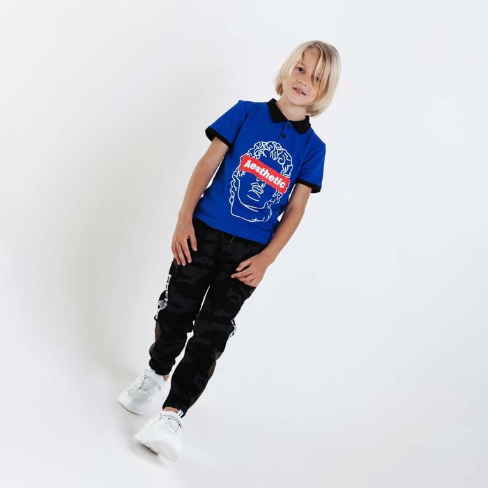 Брюки-джоггеры для мальчика, цвет серый, рост 128 см
Брюки-джоггеры для мальчика, цвет серый, рост 128 см