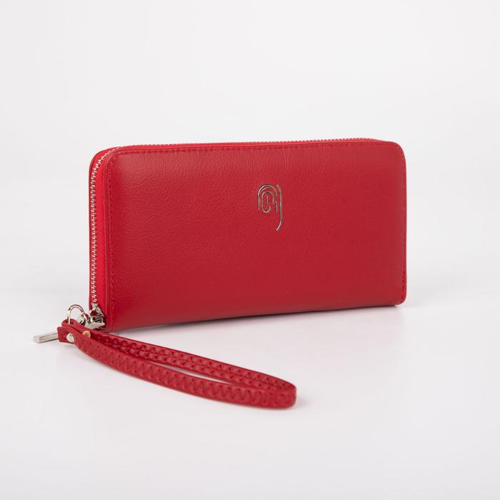 Кошелёк женский, 3 отдела на молнии, цвет красный
Кошелёк женский, 3 отдела на молнии, цвет красный