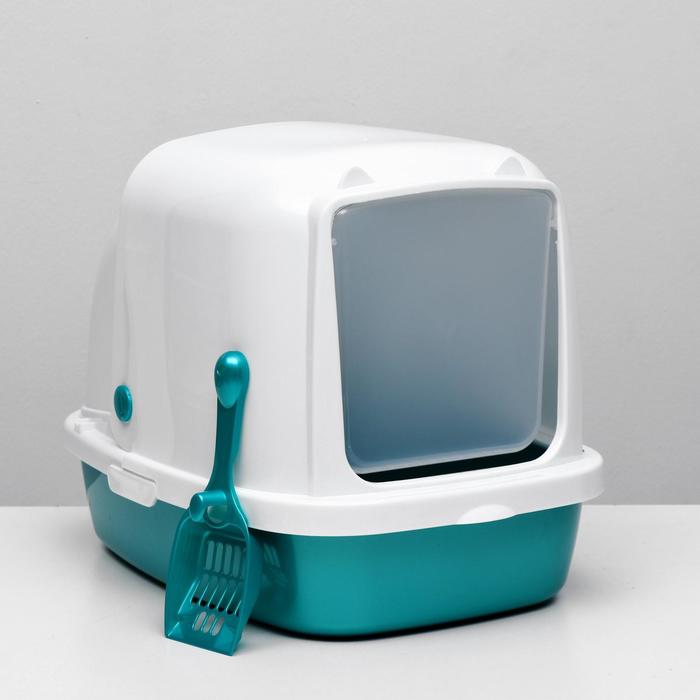 Туалет закрытый «Айша» с совком 53 × 39 × 40 см, бирюзовый перламутр
Туалет закрытый «Айша» с совком 53 × 39 × 40 см, бирюзовый перламутр