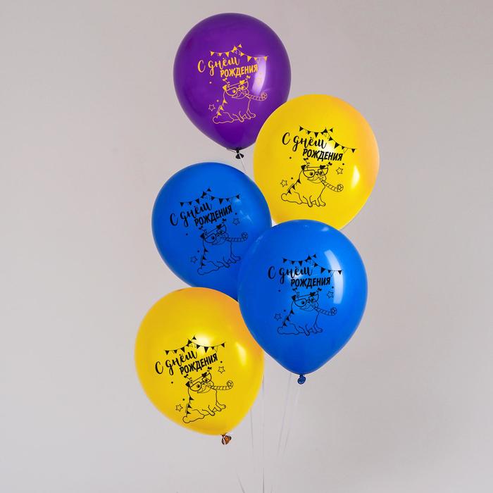 Шар латексный 12" «С днём рождения», бульдожка, 25 шт.
Шар латексный 12" «С днём рождения», бульдожка, 25 шт.