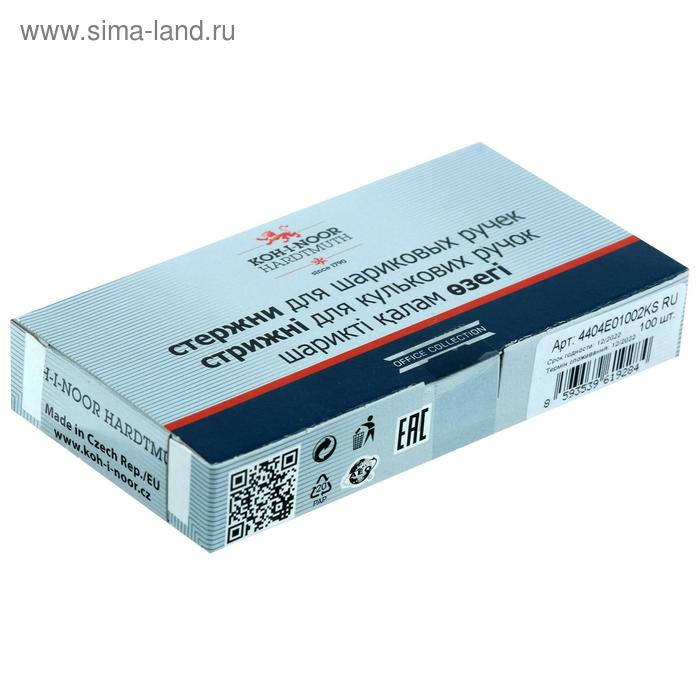 Стержень шариковый 0,64 мм, для авторучек, 106,8 мм, чернила синие
Стержень шариковый 0,64 мм, для авторучек, 106,8 мм, чернила синие