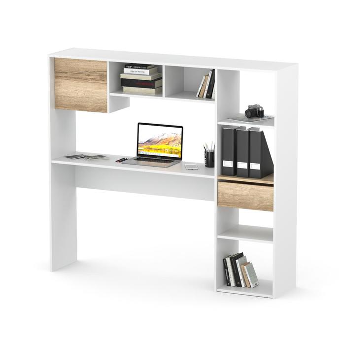 Письменный стол «СПм-24», 1644 × 356 × 1479 мм, цвет белый / дуб делано
Письменный стол «СПм-24», 1644 × 356 × 1479 мм, цвет белый / дуб делано