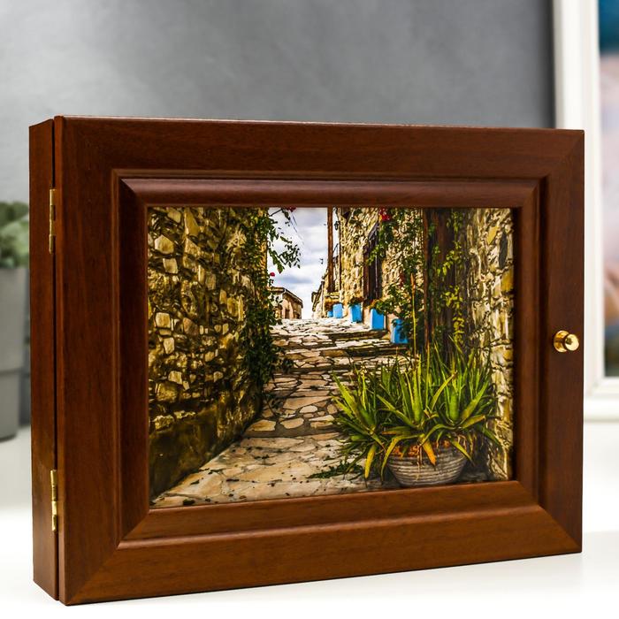 Ключница "Улочка со ступеньками" 19х24 см
Ключница "Улочка со ступеньками" 19х24 см