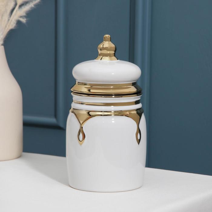 Банка для сыпучих продуктов «Жади», 700 мл, 9,5×19,5 см, цвет белый
Банка для сыпучих продуктов «Жади», 700 мл, 9,5×19,5 см, цвет белый