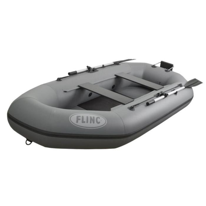 фото Надувная лодка flinc f280tl, цвет серый