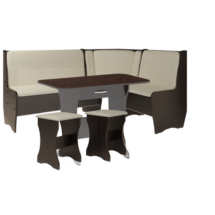 Кухонный уголок Трапэзи ЭНА 1644х1244х830 Nice Beige/Венге магия
Кухонный уголок Трапэзи ЭНА 1644х1244х830 Nice Beige/Венге магия