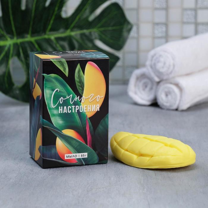 Фигурное мыло манго «Сочного настроения», манго 85г
Фигурное мыло манго «Сочного настроения», манго 85г