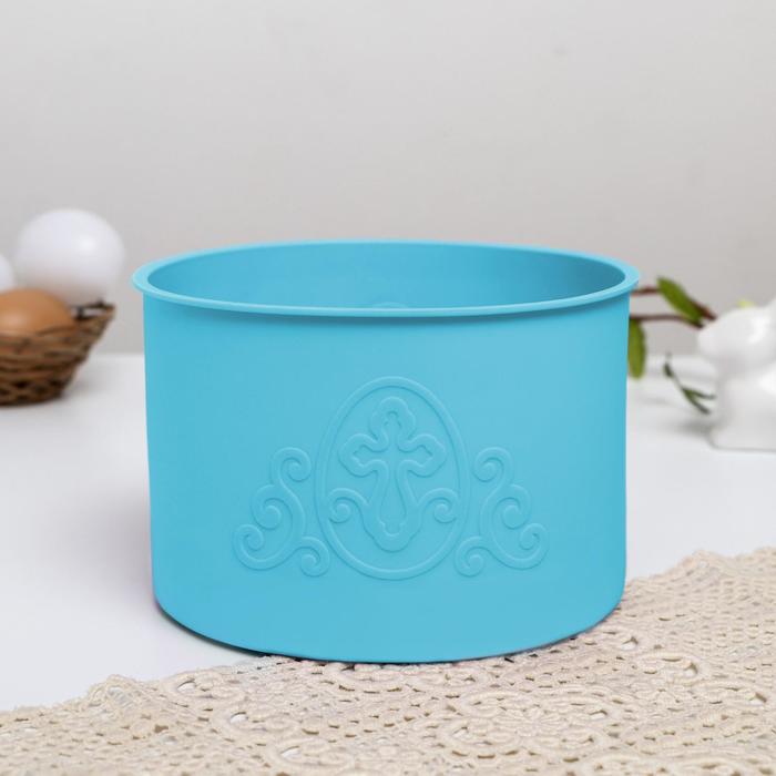 Силиконовая форма для выпечки, голубая, 10 х 16 см
Силиконовая форма для выпечки, голубая, 10 х 16 см