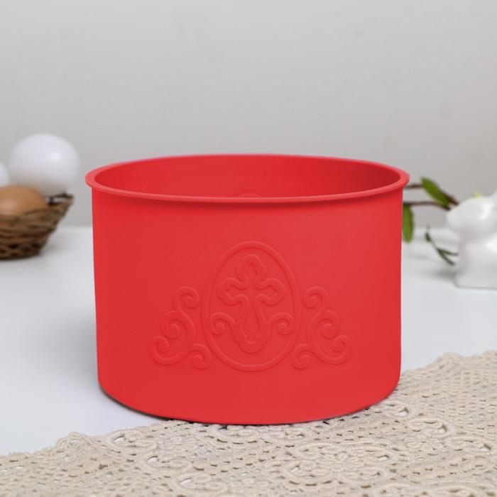 Силиконовая форма для выпечки, красная, 10 х 16 см
Силиконовая форма для выпечки, красная, 10 х 16 см