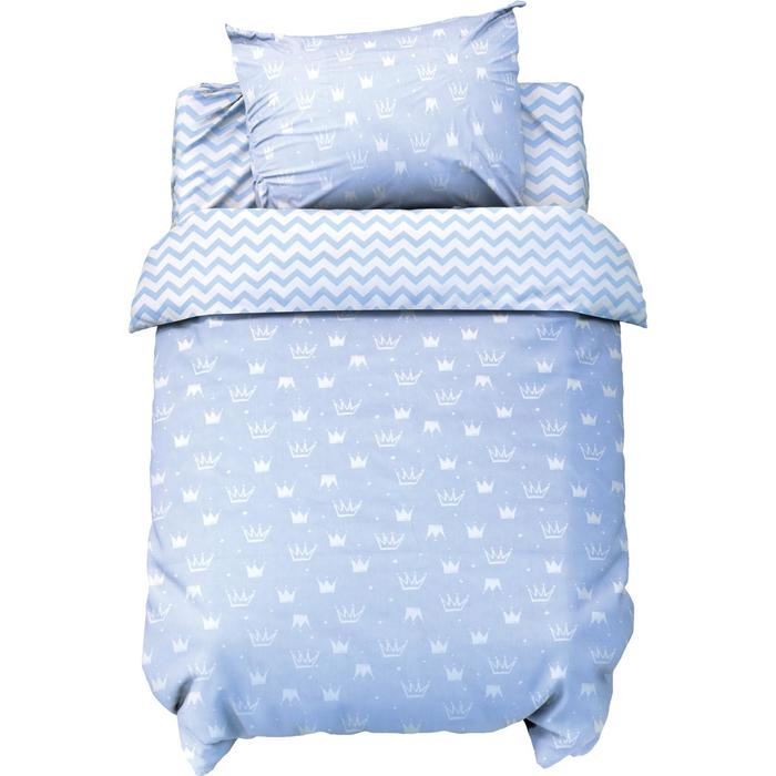 Постельное белье беби LoveLife «Голубые короны» 112*147 см, 60*120+20 см, 40*60 см
Постельное белье беби LoveLife «Голубые короны» 112*147 см, 60*120+20 см, 40*60 см