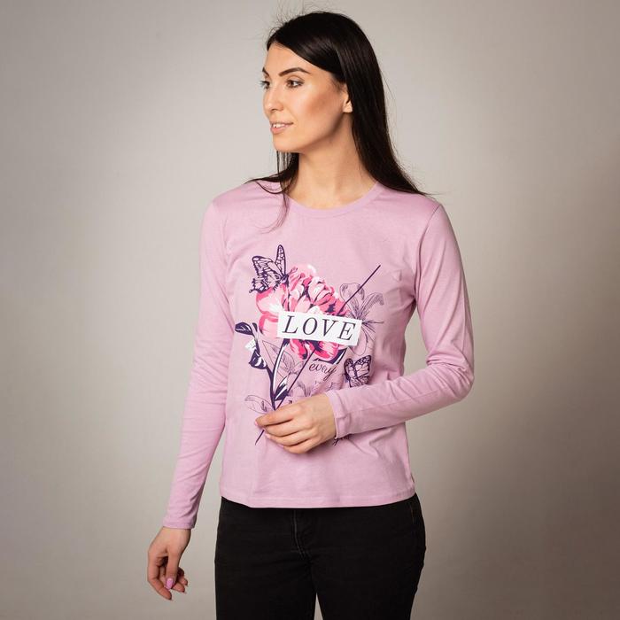 Лонгслив женский, цвет светло-розовый, размер 56
Лонгслив женский, цвет светло-розовый, размер 56