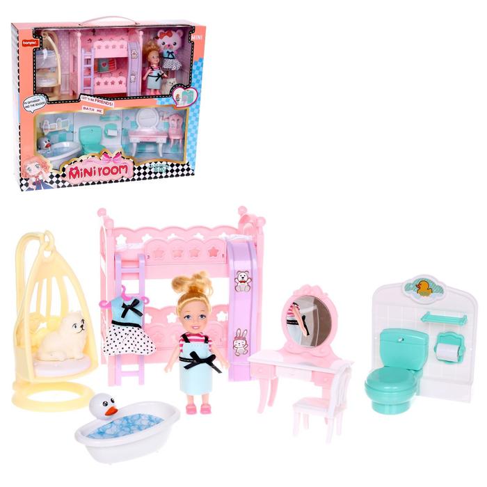 фото Игровой набор "комната евы" с мебелью и аксессуарами